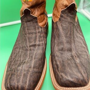 Anderson Bean Custom made exotic w/ Casa Souza Tequila logo sewn RARE